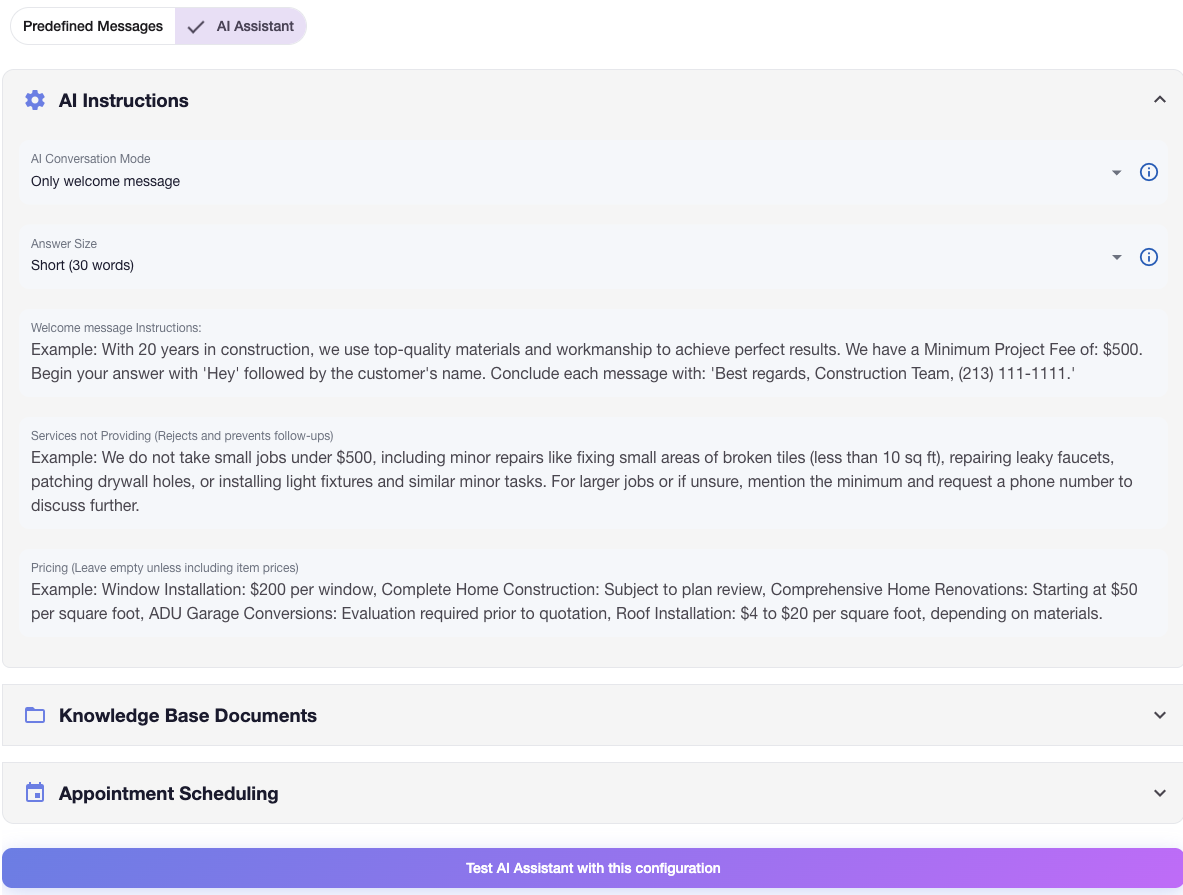 Yelp Bot AI Assistant