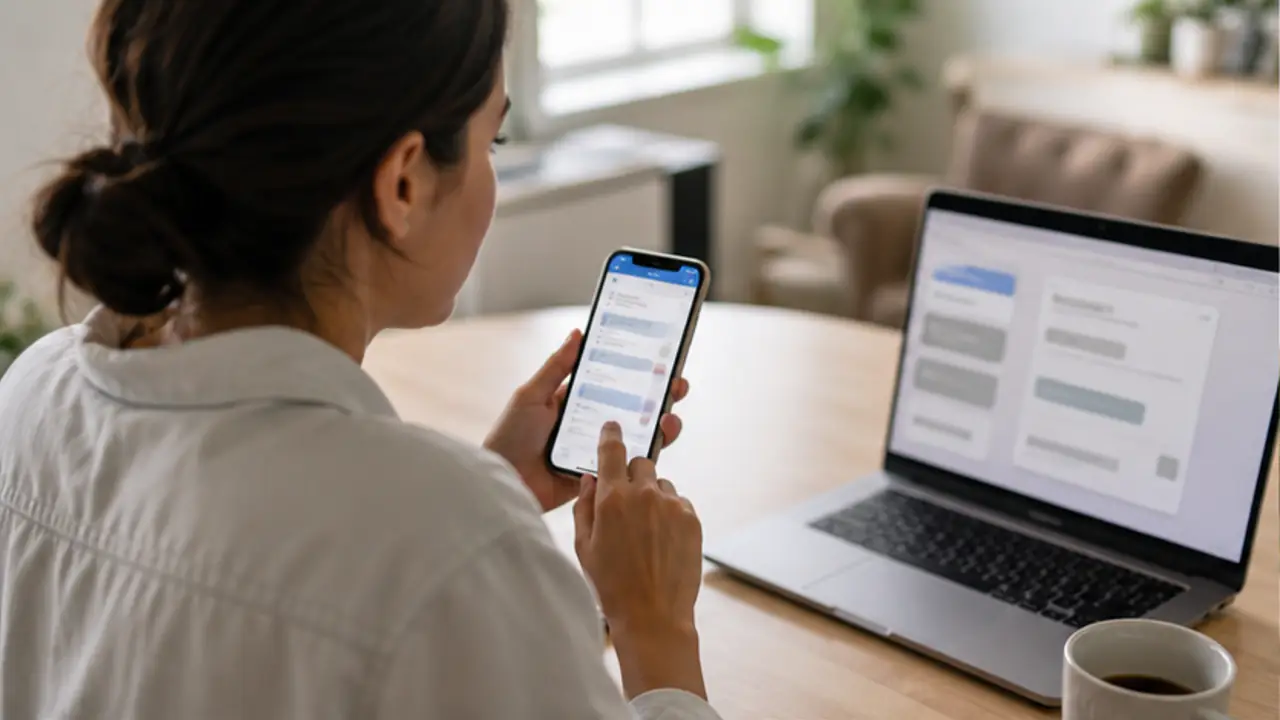 How to Set Up Facebook and Instagram Auto Reply After Hours. service-business professional handling a new customer lead.