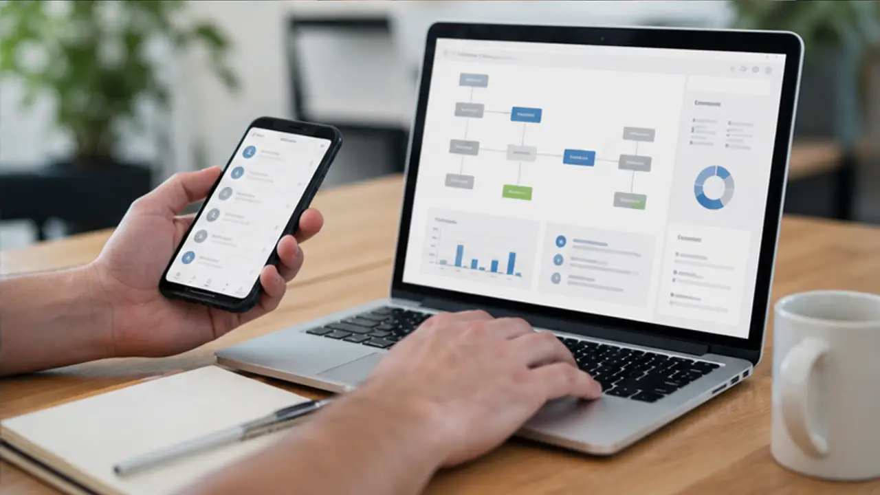 How to Set Up a Google Local Services Ads Auto Reply. service-business professional handling a new customer lead.