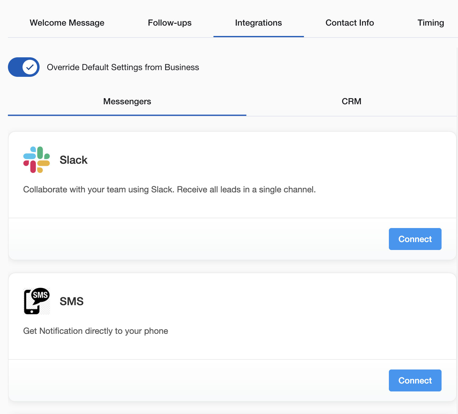 Yelp Bot Integrations